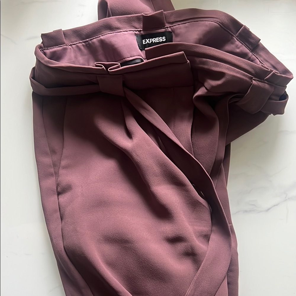 Express Plum Trousers